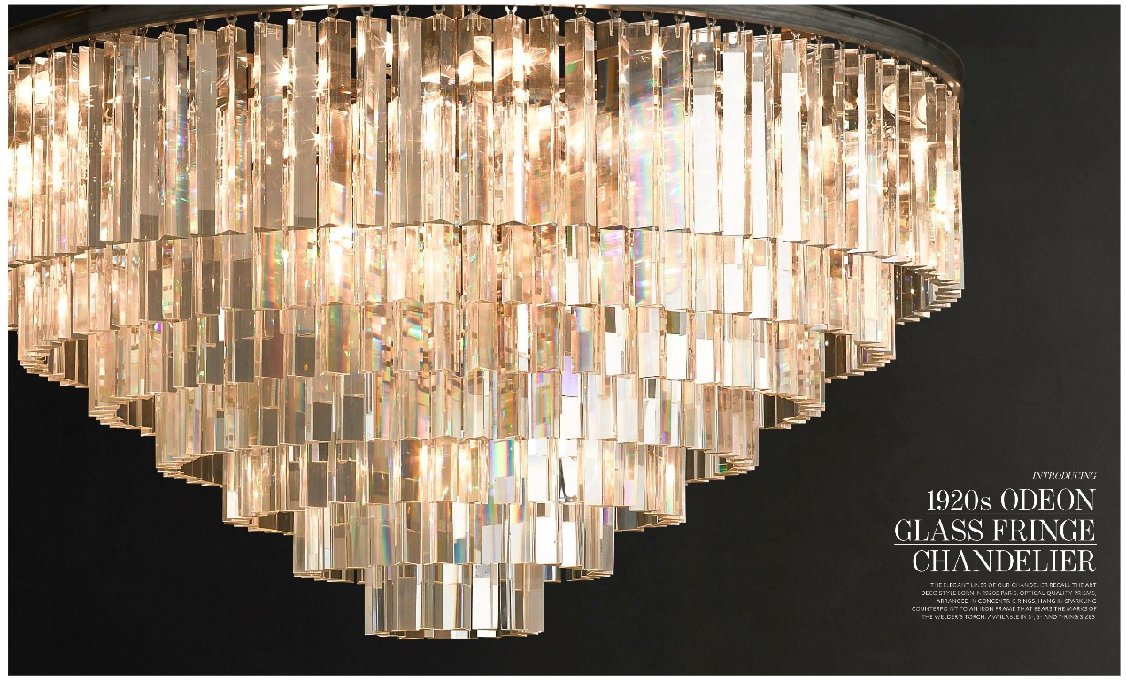 1920s odeon glass fringe 5-ring chandelierDesecration Hardware 4  1920s Odeon Glass Fringe Chandelier dEJd95Ag