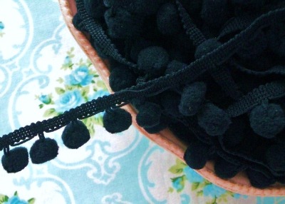 black ball fringe trimPom Pom Trim izuWJPx2