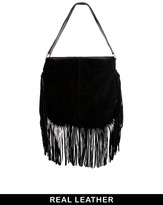 black fringe bag asosBlack Suede Fringe Bag   ShopStyle H7XqBgqX