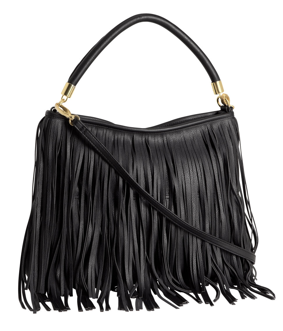 black fringe bag h&mCute Fringed Bag   under  30  Your Style Journey 7dzND1Q1
