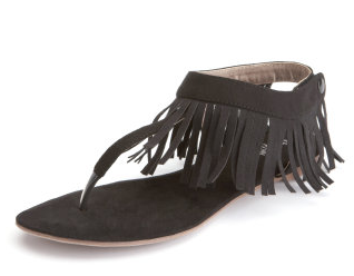 black fringe sandalsTeresa Giudices Black Fringe Sandals Big Blonde Hair   Big TOzC4Lo5