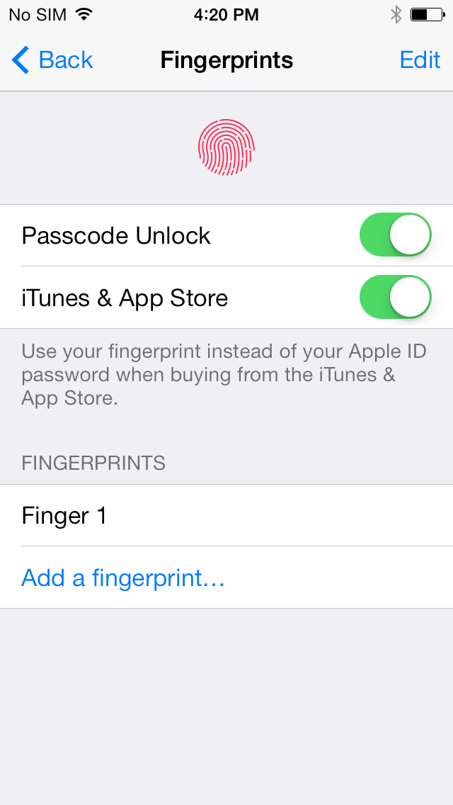 fingerprint iphone4 internet lock app iphoneiClarified   iPhone   How to Setup and Use the Touch ID X9Irowia