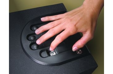 fingerprint lock boxGunVault Bio MiniVault Biometric Pistol Safe FREE SH GVB1000 ESTLo9rv
