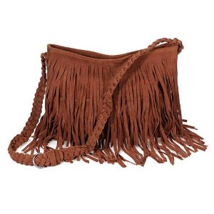 fringe amazon purses handbagsAmazoncom   THG Brown Fringe Tassel Shoulder Messenger Stylish U24gvqHy