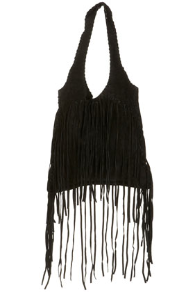 fringe bags topshopTopshop   Black Suede Fringed Shopper Bag customer reviews SOLTLL9M