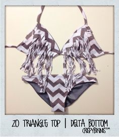 fringe bikini chevronbikinis i need on Pinterest p91dTPb0